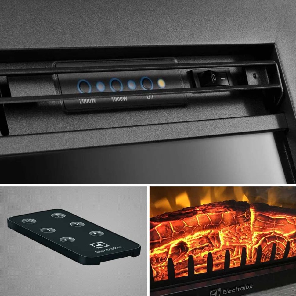 Каминокомплект Хорошие Камины Марс с очагом Electrolux EFP/P-2520LS венге