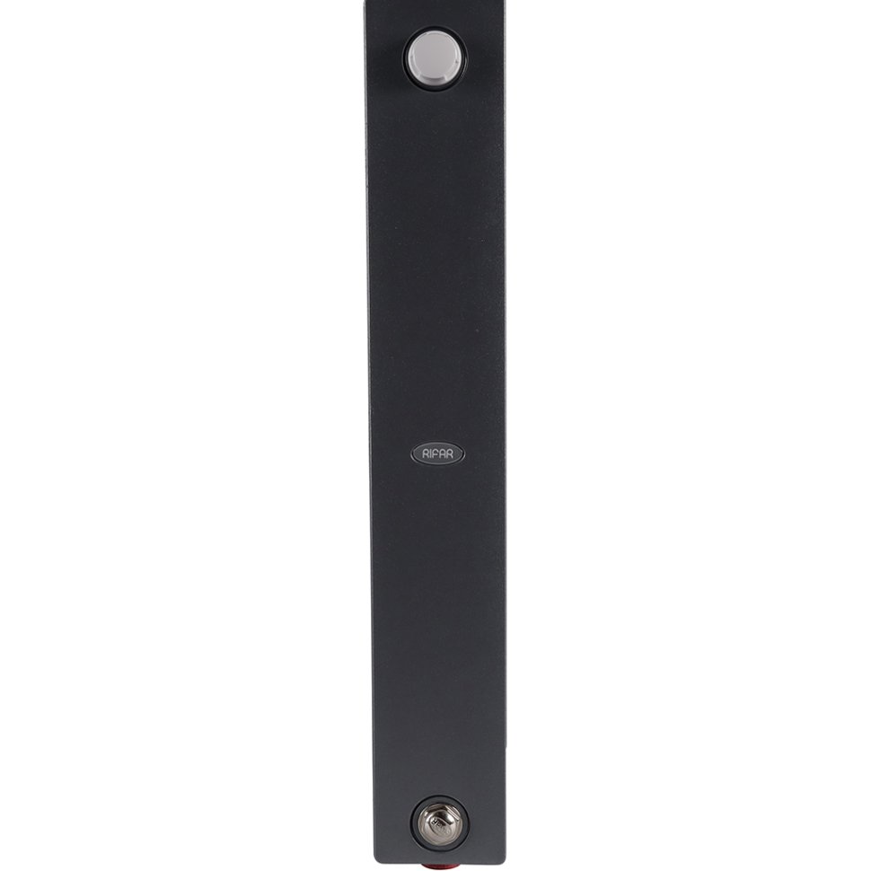 Биметаллический радиатор отопления Rifar Supremo Ventil SVR 500 нижнее правое подключение 4 секции титан