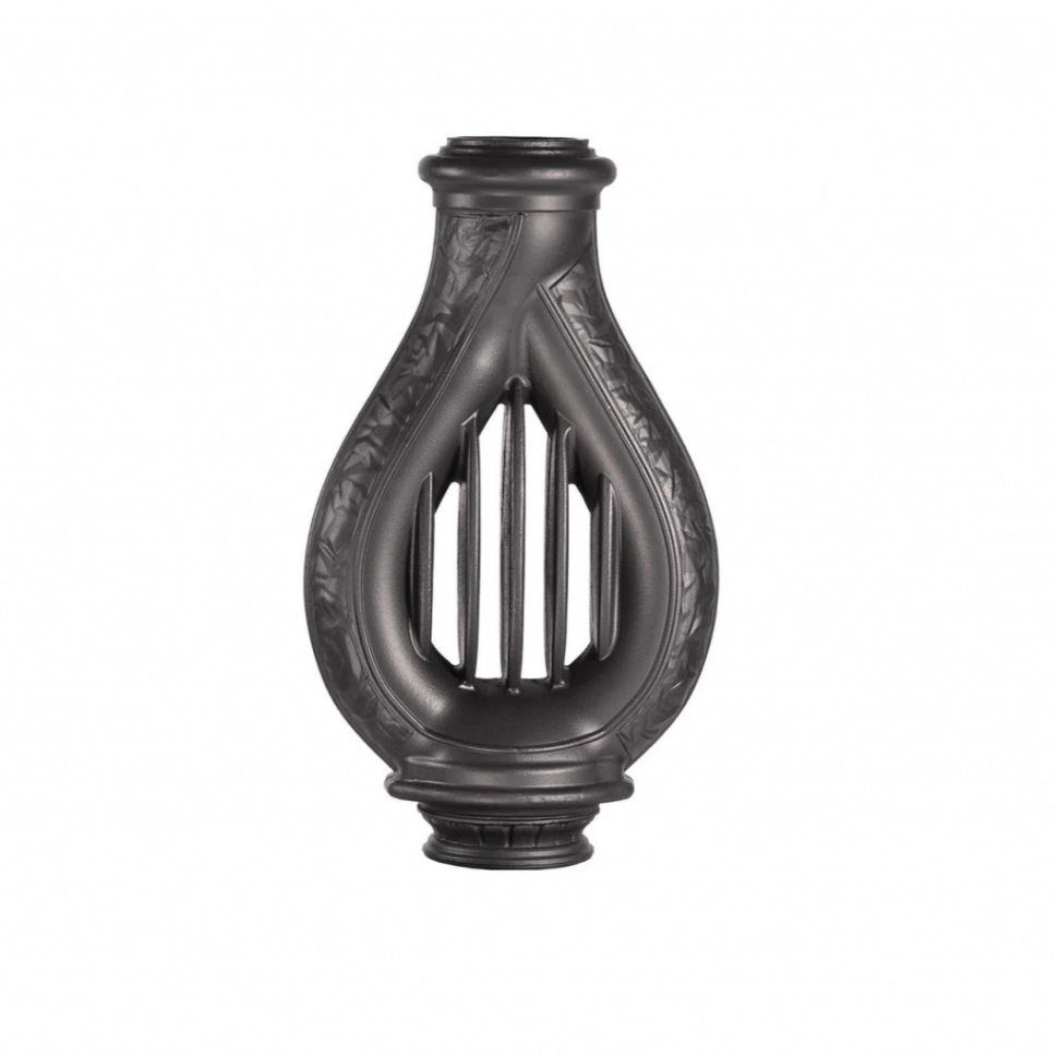 Конвектор PROMetall Лира для печей 150мм дымоход 130мм цвет чёрный