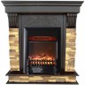 Каминокомплект Interflame Брайт венге с очагом Fobos FX M Black