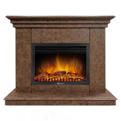 Каминокомплект Хорошие Камины Марс с очагом Electrolux EFP/P-2520LS мокко