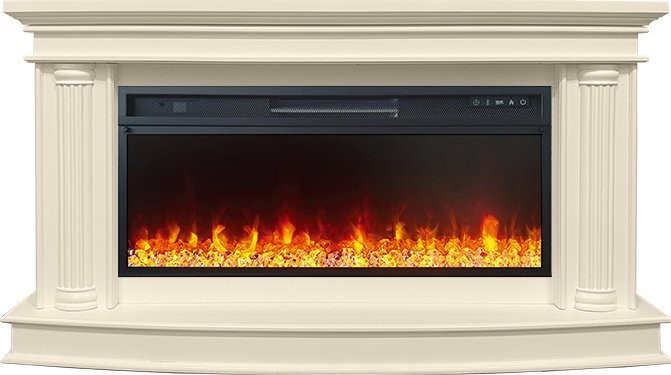Каминокомплект Royal Flame Rome с очагом Vision 42 LED слоновая кость