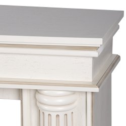 Каминокомплект Electrolux EFP/P-3620LS портал Olympia 42/40/36 сл. кость с зол. патиной