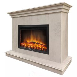 Каминокомплект Хорошие Камины Марс с очагом Electrolux EFP/P-2520LS цемент